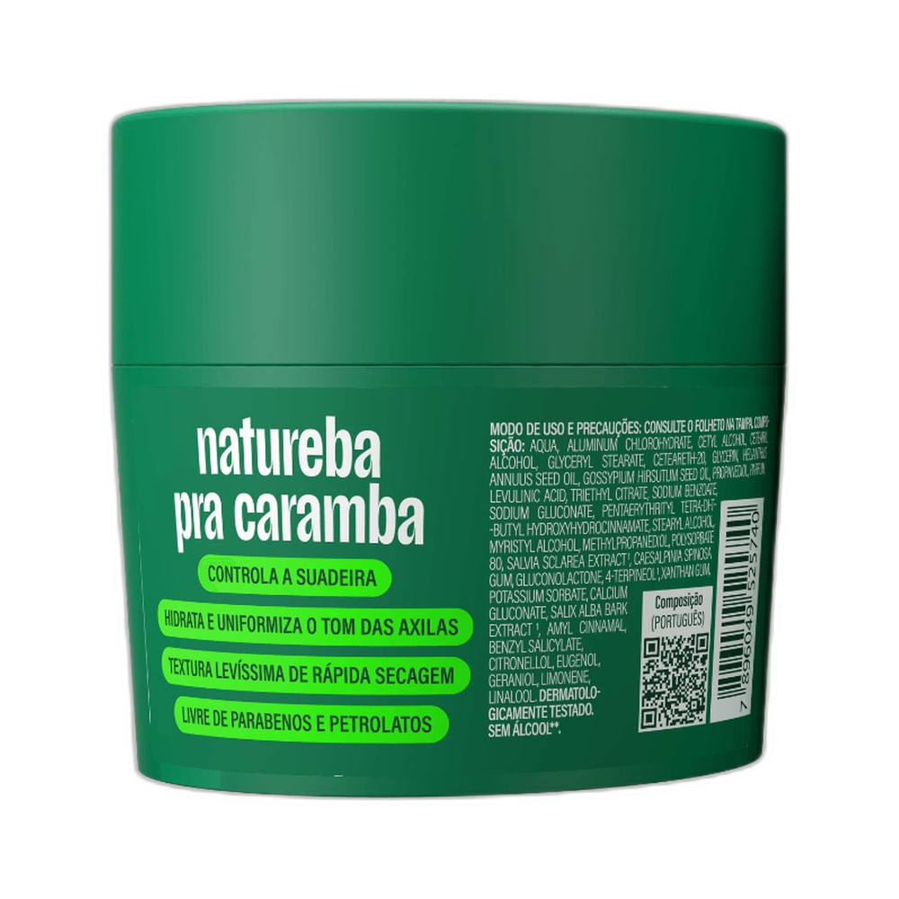 Informações detalhadas do Desodorante Creme Herbíssimo Action